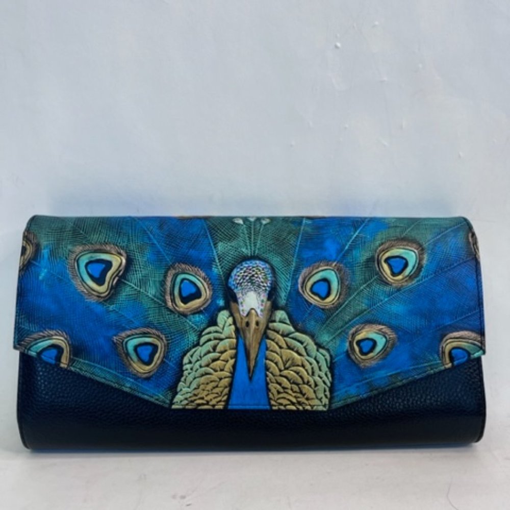 black envelope clutch
